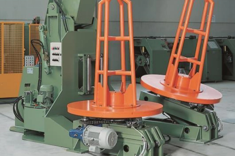 Coilablauf für Kupferdraht in Rechteckdraht Produktionslinie