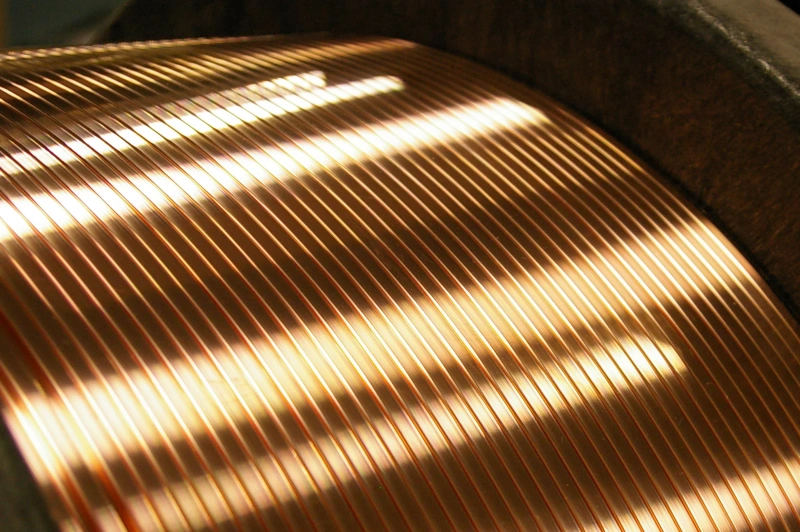 Flachkupferdraht mit glatter Oberfläche aus Walzwerk Produktion