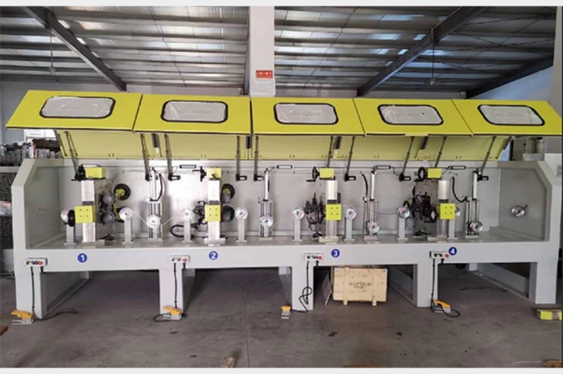 Kupferflachdraht Walzmaschine mit Mehrgerüst Walzwerk für Produktionslinie