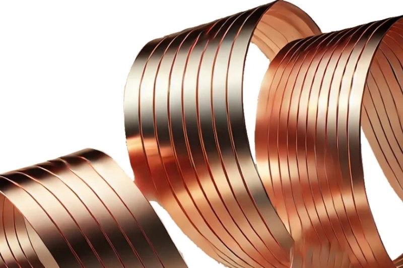 High-quality copper wire coils for precision rolling and wire drawing applications