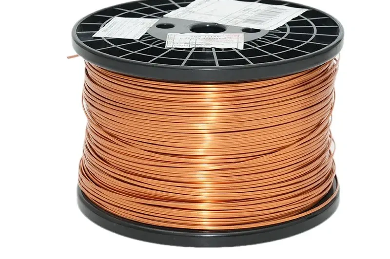 Rechteckiger Kupferflachdraht für Elektromotoren